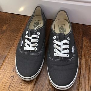 Grey Vans worn 2 times!